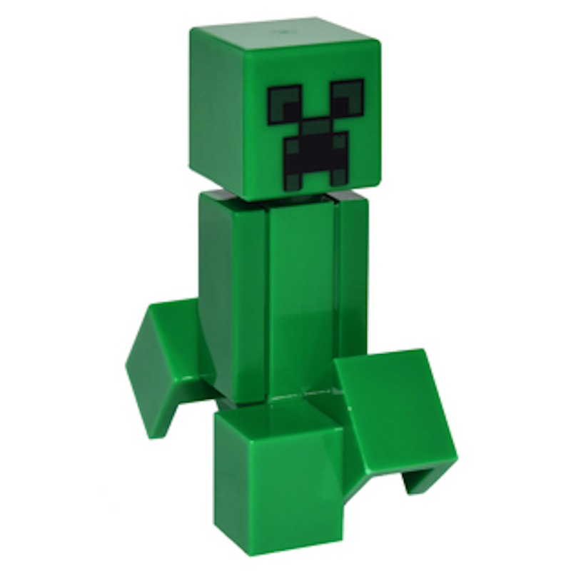 Creeper LEGO Minecraft Minifigure Bricks Minifigs Eugene