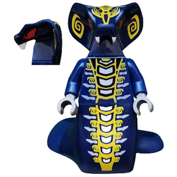 Lego ninjago best sale blue snake