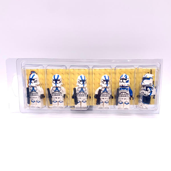 Six pack: Custom Captain Rex with 501st Legion Troopers