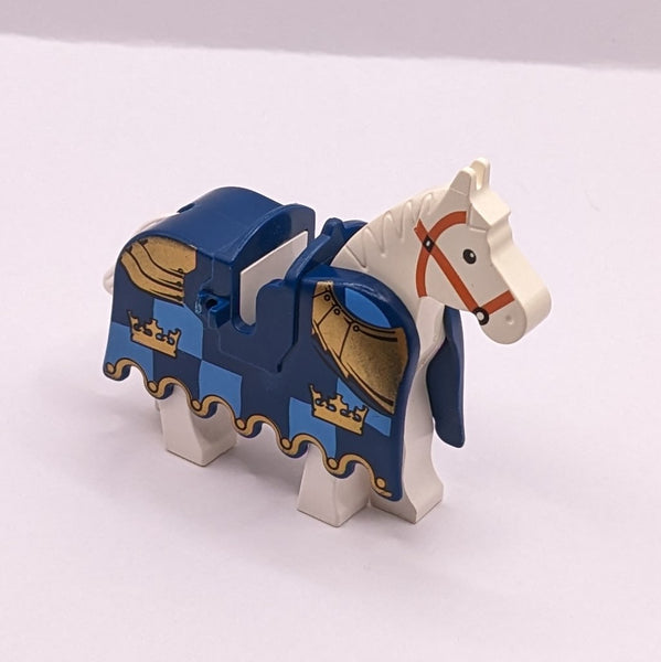 Horse With Barding, Castle