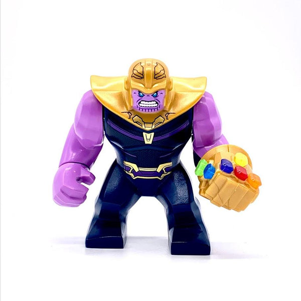 Thanos with Infinity Gauntlet and all stones