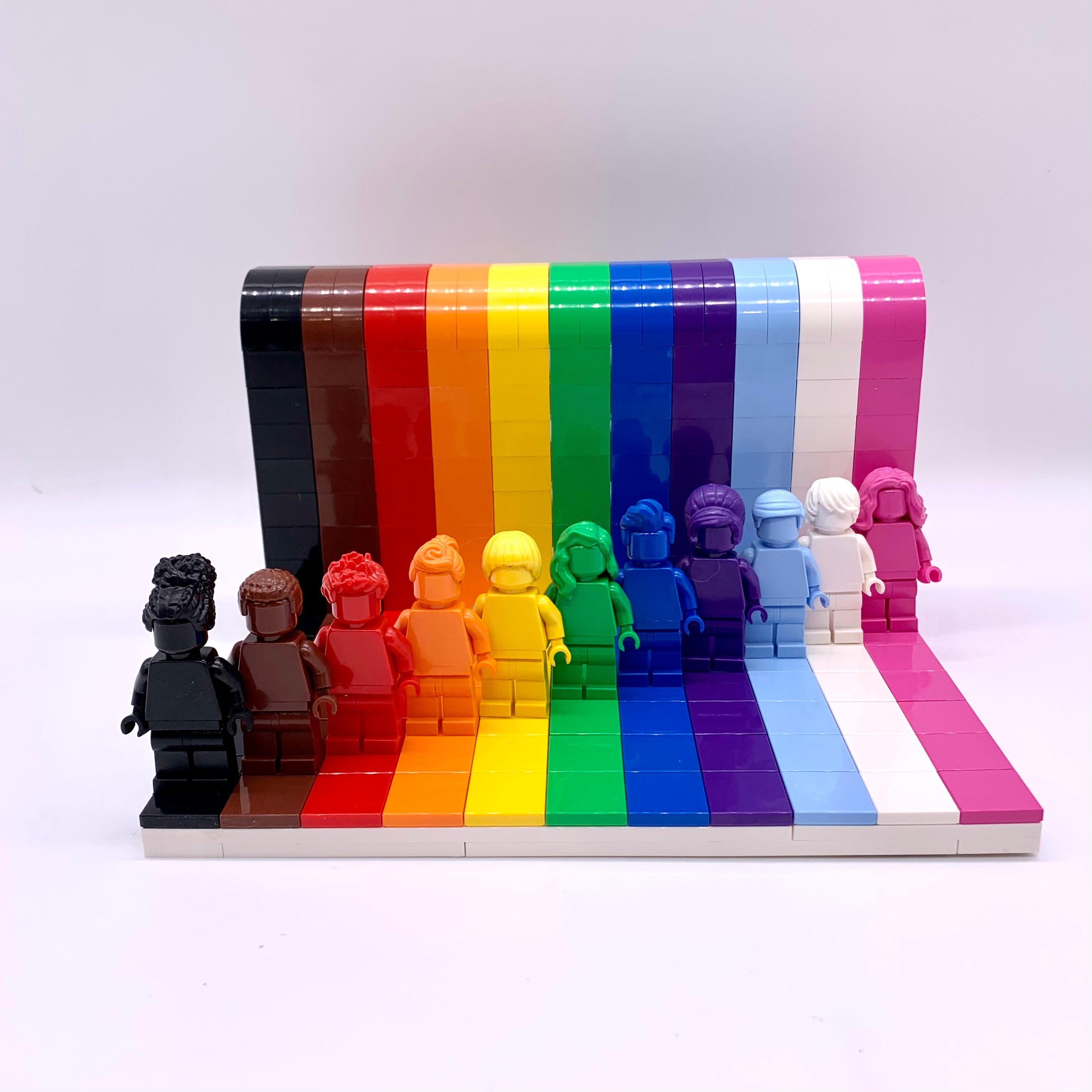 Rainbow Lego Lgbtq Set For Sale Light Kit For Everyone Is Awesome