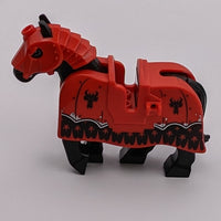 Horse with Barding, Castle