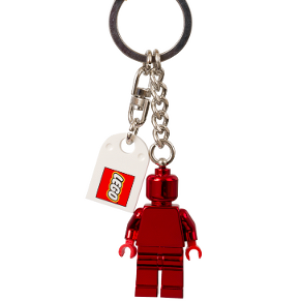 VIP Chrome Red Minifigure Key Chain [USED]