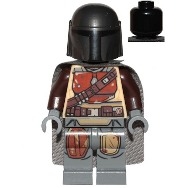 Lego best sale minifigure mandalorian