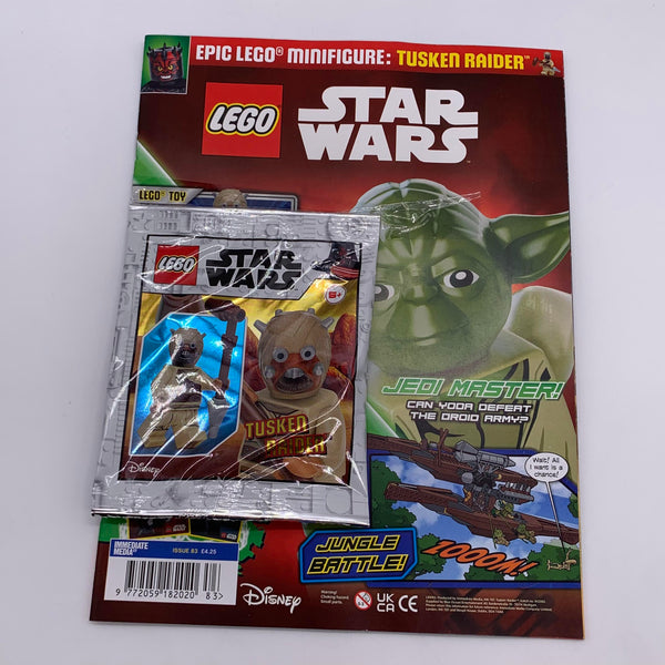 LEGO Star Wars Magazine #83 with Tusken Raider foil pack