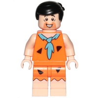 Custom LEGO: Fred Flinstone Gets Crazy - and a Tattoo!