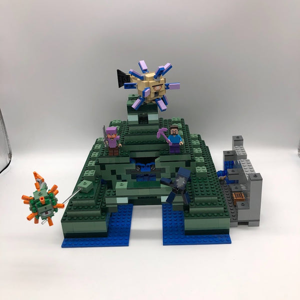 The Ocean Monument 21136 Used LEGO® Minecraft™ Set – Bricks