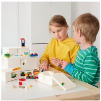 BYGGLEK LEGO® box with lid [CERTIFIED USED]