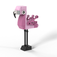 Flamingo Custom LEGO® Kit