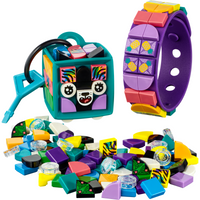 41945 Neon Tiger Bracelet & Bag Tag
