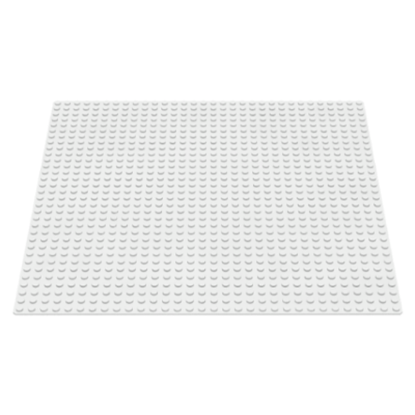 LEGO® Baseplate 10"x10" - White