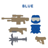 Powered Assault Commando - Blue Accessory Pack