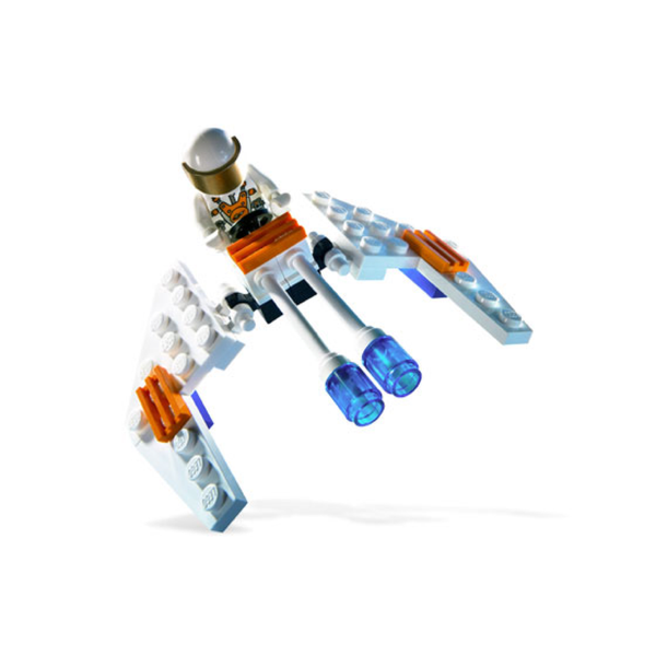 Crystal Hawk 5619 - Certified Used, 100% Complete LEGO Mars Mission Set