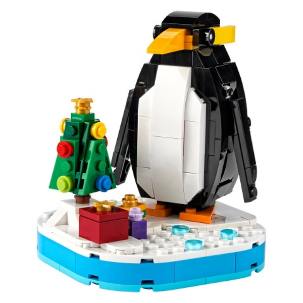 40498 Christmas Penguin - Certified Used, 100% Complete LEGO Christmas Set