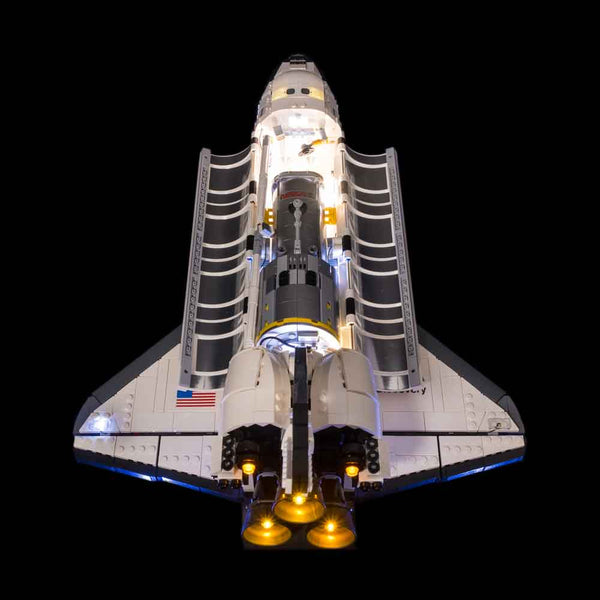 Space Set Light Space Shuttle In Lights