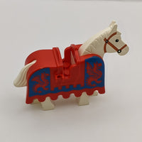 Horse With Barding, Castle