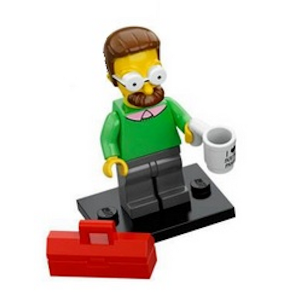 Ned Flanders - The Simpsons Series 1 Collectible Minifigure