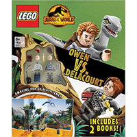 LEGO® Jurassic World™️ Owen VS. Delacourt Book [NEW]