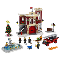 10263 Winter Village Fire Station [New, Sealed, Retired]