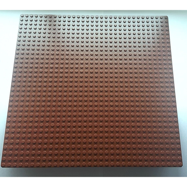 Brown - Medium LEGO®-compatible plate 10"x10"