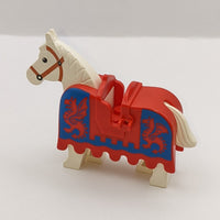 Horse With Barding, Castle