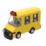 School Bus Custom LEGO® Kit