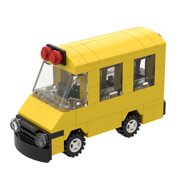 School Bus Custom LEGO® Kit