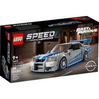 76917 2 Fast 2 Furious Nissan Skyline GT-R (R34) - New LEGO Speed Champions Set