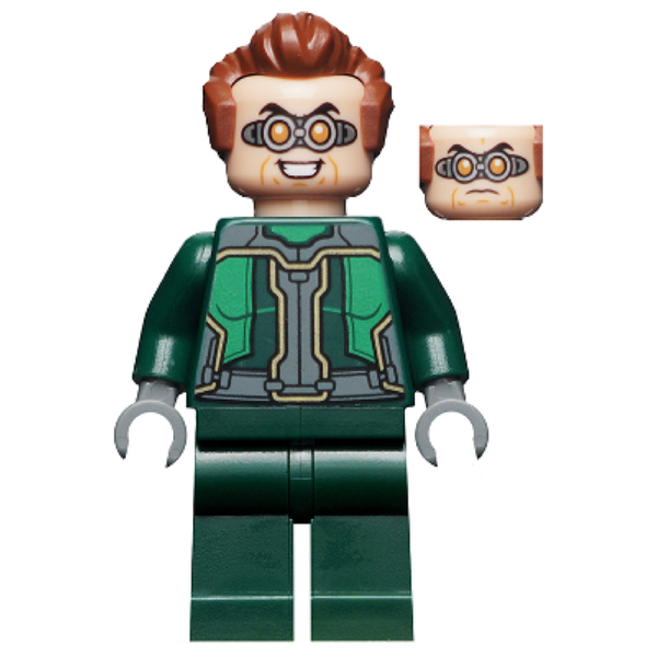 Doc Ock Dr. Octopus Otto Octavius LEGO Spider Man Minifigure Bricks Minifigs Eugene