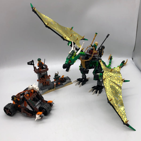 Lego 70593 ninjago the green hot sale nrg dragon