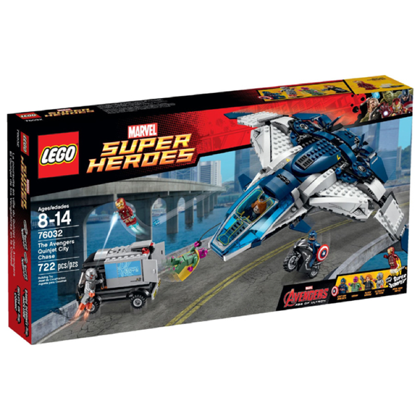 76032 The Avengers Quinjet City Chase [CERTIFIED USED]