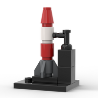 Valentine's Day Rocket - Mini Custom LEGO® Kit