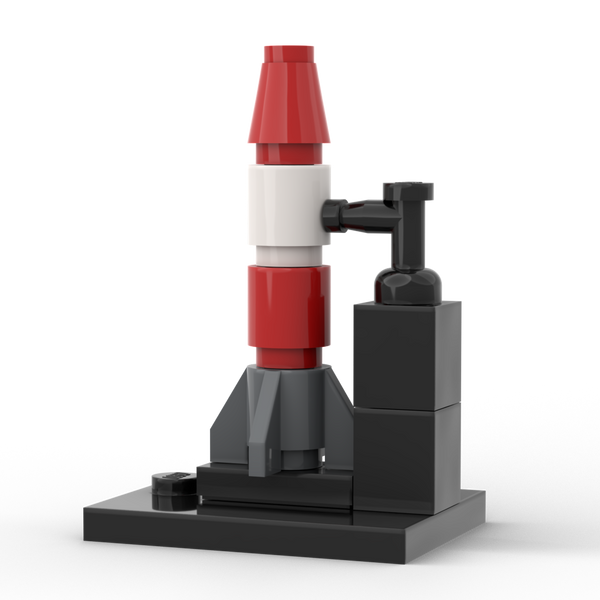 Valentine's Day Rocket - Mini Custom LEGO® Kit