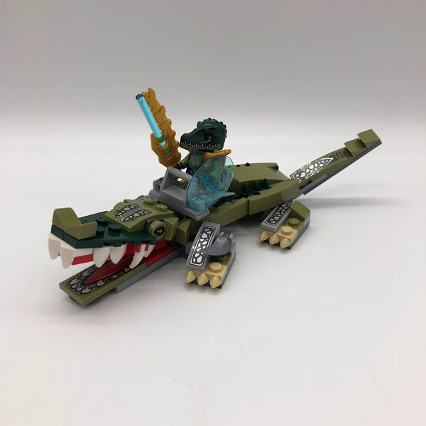 Crocodile Legend Beast 70126 Used LEGO Legends of Chima Set