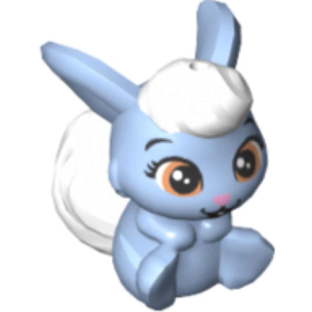 Bunny / Rabbit LEGO® Whisker Haven Tales Animal Bricks & Minifigs
