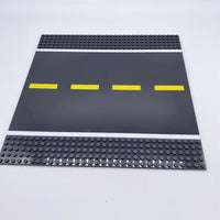 LEGO®-compatible road plate, straight