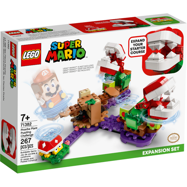71382 Piranha Plant Puzzling Challenge Expansion Set [CERTIFIED USED]